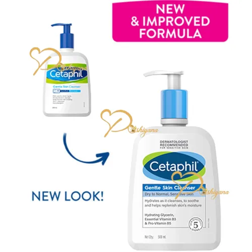 Cetaphil Gentle Skin Cleanser for Dry to Normal Sensitive Skin – New & Improved Formula (500ml)002