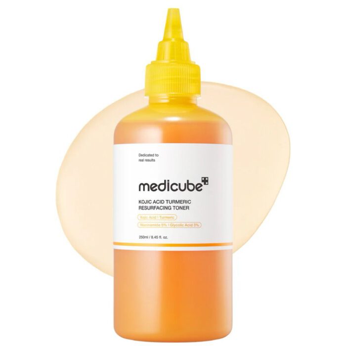 Medicube KOJIC ACID TURMERIC RESURFACING TONER 250ML - Image 4