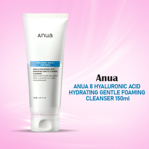 ANUA 8 HYALURONIC ACID HYDRATING GENTLE FOAMING CLEANSER 150ml