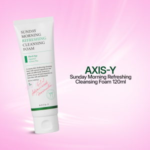 Axis-Y Sunday Morning Refreshing Cleansing Foam 120ml