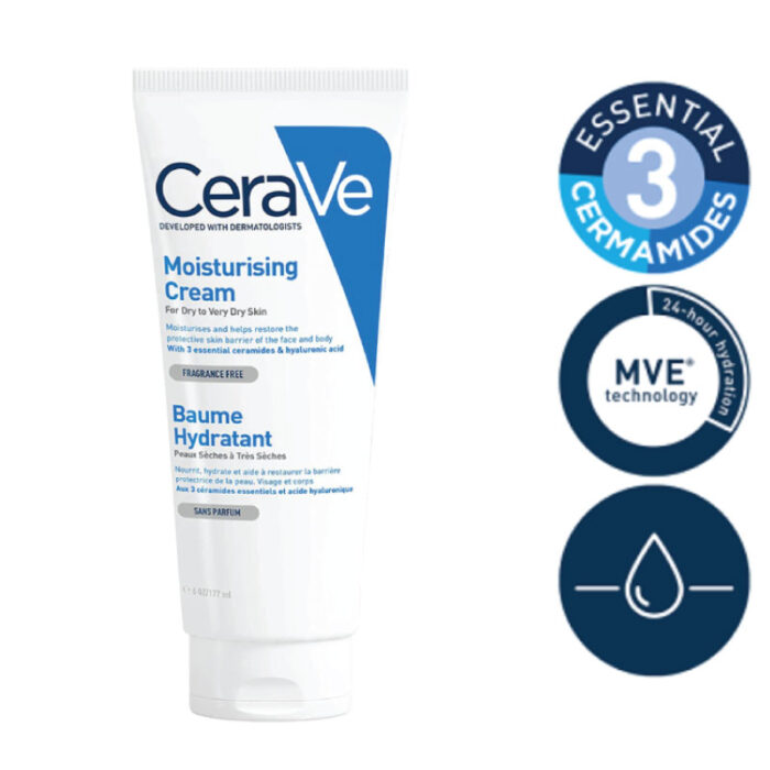 CeraVe Moisturising Cream – Dry to Very Dry Skin 177ml - Image 5
