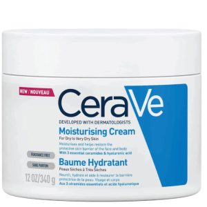 CeraVe Moisturising Cream For Dry To Very Dry Skin 340g