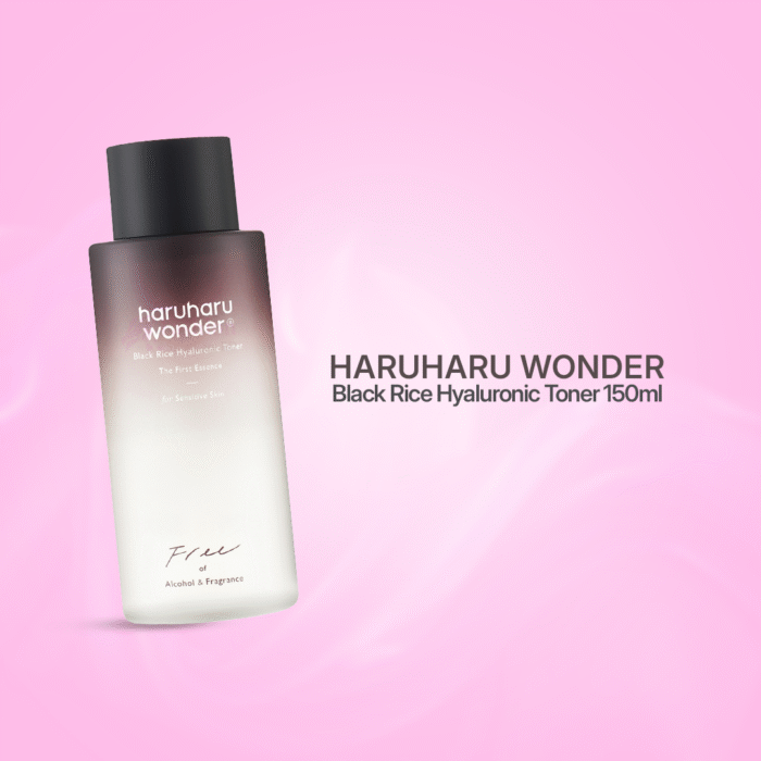 HaruHaru Wonder Black Rice Hyaluronic Toner 150ml - Image 4