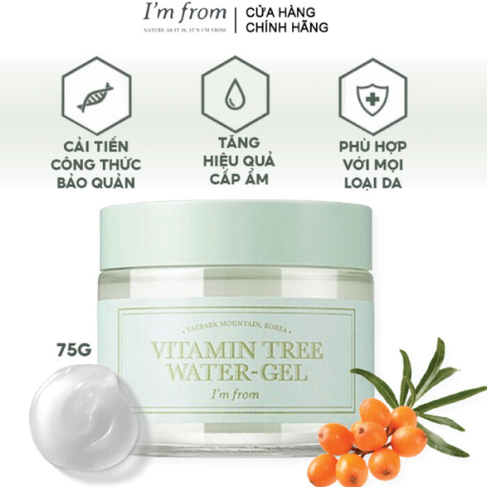 I’m from Vitamin Tree Water Gel 75g - Image 4