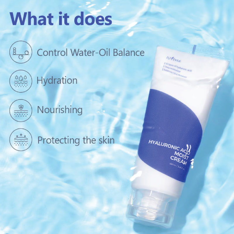 Isntree Hyaluronic Acid Moist Cream 100ml - Image 2