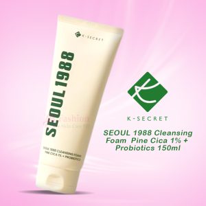 KSECRET SEOUL 1988 Cleansing Foam : Pine Cica 1% + Probiotics 150ml