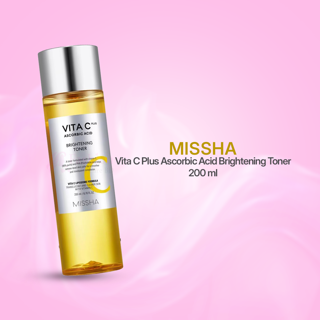 Missha Vita C Plus Ascorbic Acid Brightening Toner 200 ml
