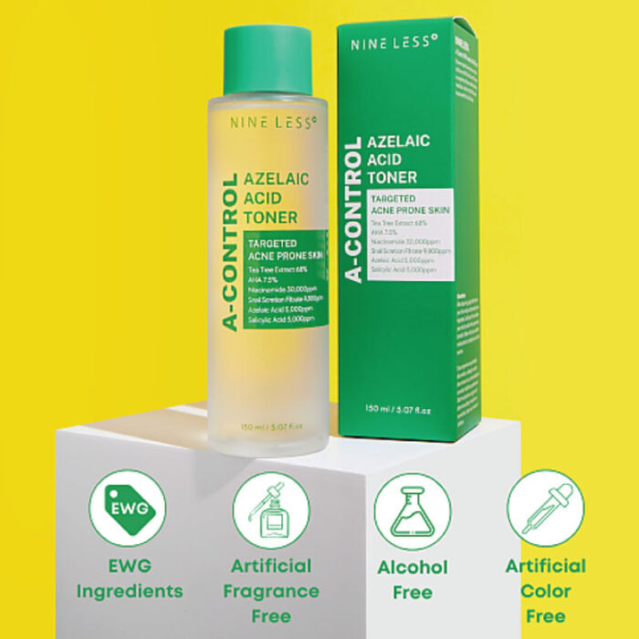 Nineless A-Control Azelaic Acid Toner 150ml - Image 6