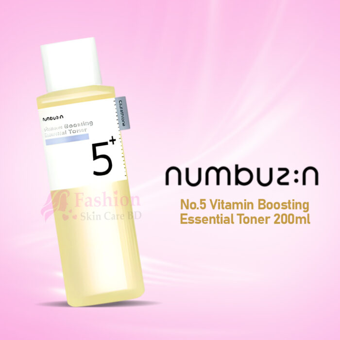 Numbuzin No.5 Vitamin Boosting Essential Toner 200ml - Image 4