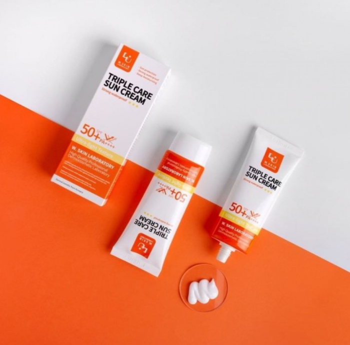 W. Skin Laboratory Triple Care Sunscreen SPF50 PA++++ 60g - Image 4