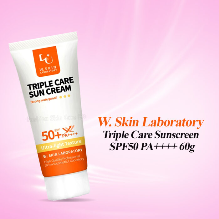 W. Skin Laboratory Triple Care Sunscreen SPF50 PA++++ 60g - Image 3